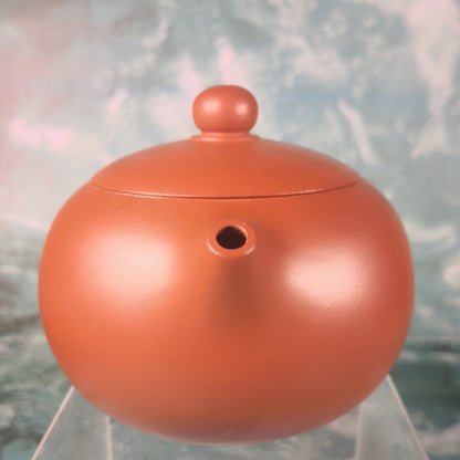 Zisha teapot Xi Shi,handmade by Artist Level 2, CAO Lan Fang 曹兰芳 L2-2011  “大红袍” 西施壶