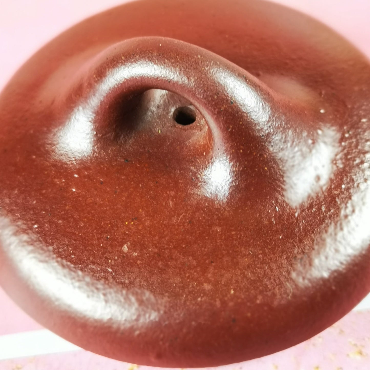 zisha teapot Shi Piao, handmade by 实力派匠人 周法明，石红之父 Shi Hong 石红”石瓢“