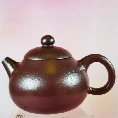 zisha teapot Xi Shi, handmade by 实力派匠人 周法明 石红之父 Shi Hong 石红”西施”