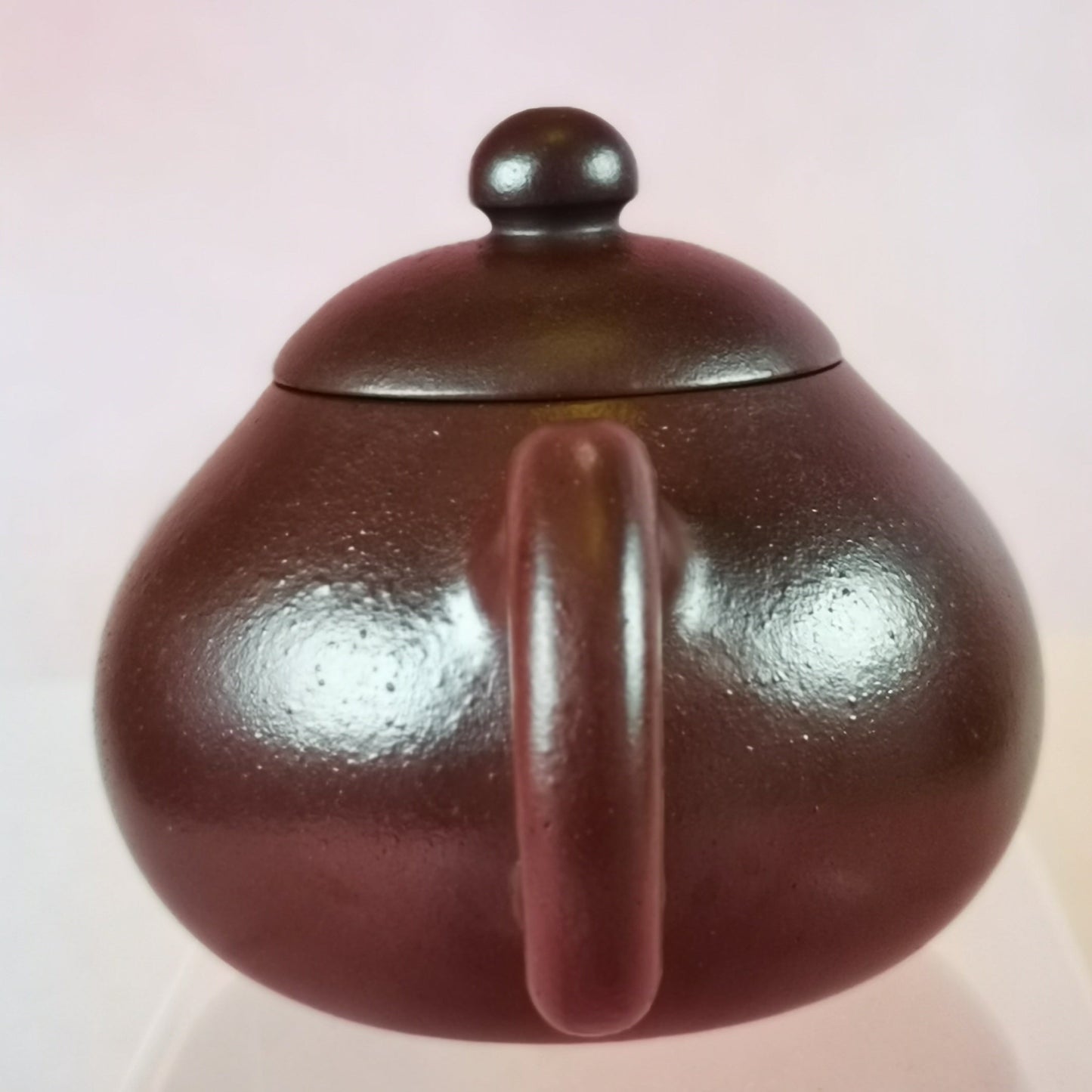zisha teapot Xi Shi, handmade by 实力派匠人 周法明 石红之父 Shi Hong 石红”西施”