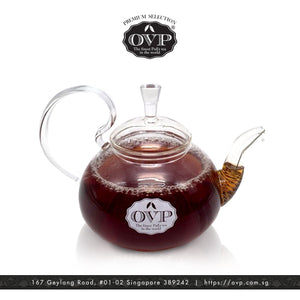 OVP Borosilicate Glass Pot - Old Village Puer 老寨古茶