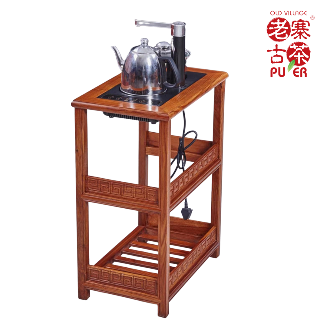 African rosewood Boiling Set - Old Village Puer 老寨古茶