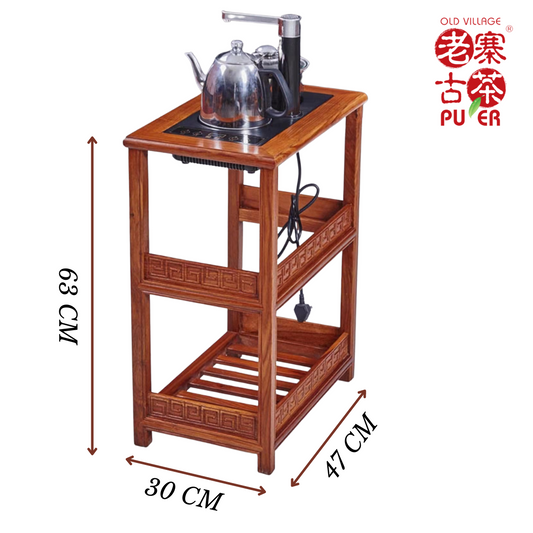 African rosewood Boiling Set - Old Village Puer 老寨古茶