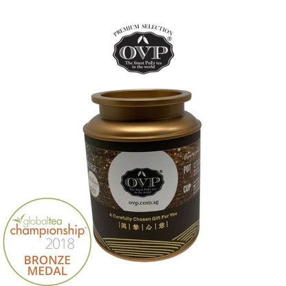 宫廷香韵 · 2018 茉莉普洱熟茶 OVP IMPERIAL TREASURE Global Tea Championship 2018 (U.S.A.) Winner — Jasmine Ripe Pu’erh of Rare Balance