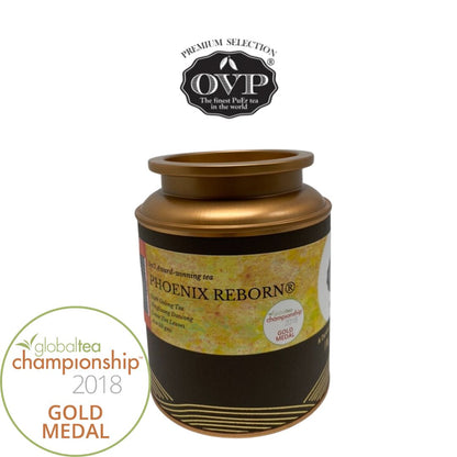 凤凰重生 · 凤凰单丛茶（广东乌龙）OVP Phoenix Reborn® Dark Oolong loose leave in gift tin Global Tea Championship Award 2018.