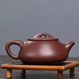 Zisha teapot by artist Level 3, LV Jie-Ping 吕介平（L3-2020）底槽清 景洲石瓢