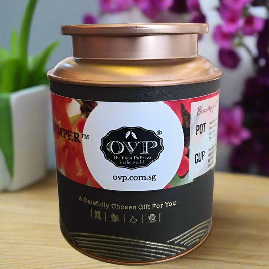 秋天童话 · Bloom in September™ 桂花乌龙茶（铁观音） OVP Bloom in September™ Osmanthus Tie Guan Yin Oolong Tea | Hot & Cold Brew