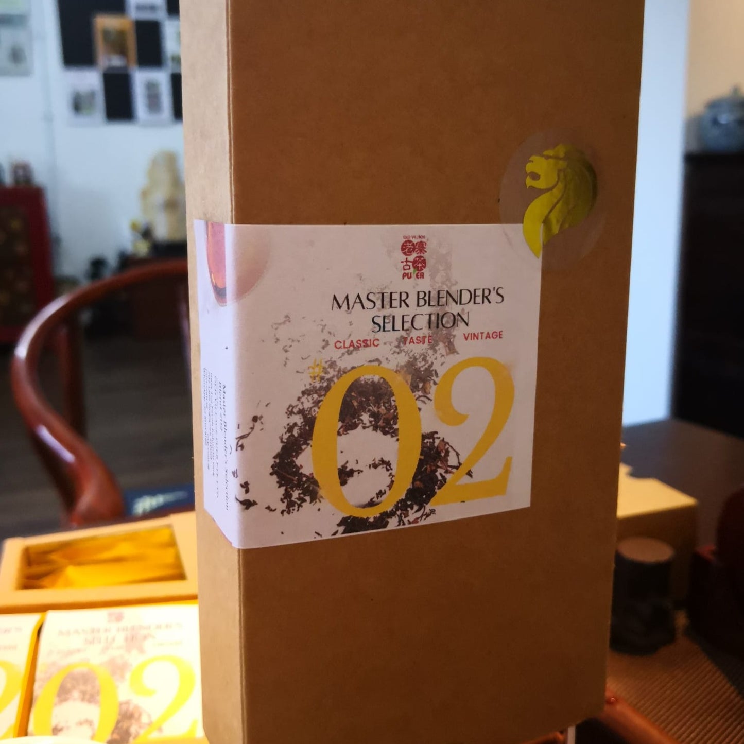 Master Blender's Selection #02, OVP Sheng PuEr 2002 茶师精配 陈年生普