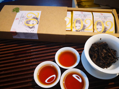 Master Blender's Selection #02, OVP Sheng PuEr 2002 茶师精配 陈年生普