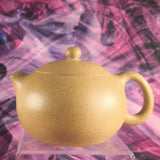 Zisha teapot by artist Level 4, CAO Bo 曹博 (L4-2014) 黄金段泥 紫砂壶 “西施”