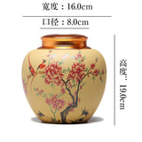 Zisha tea caddy / container, Medium (approx 500g loose leaves)