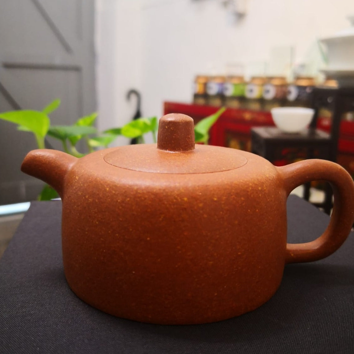 宜兴紫砂壶 黄降坡 井栏壶 勇淑英 国家级研究员级高级工艺美术师  (L1-1993)