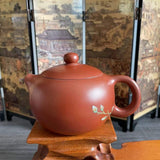 Zisha teapot Xi Shi,handmade by Artist Level 2, CAO Lan Fang 曹兰芳 L2-2011  “大红袍” 西施壶