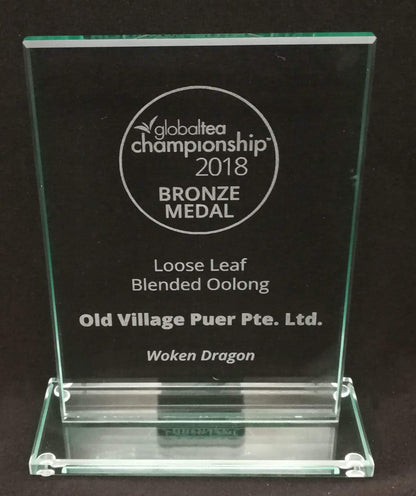 WOKEN DRAGON® Award-Winning Old Village Jasmine Oolong Loose Tea - Old Village Puer 老寨古茶
