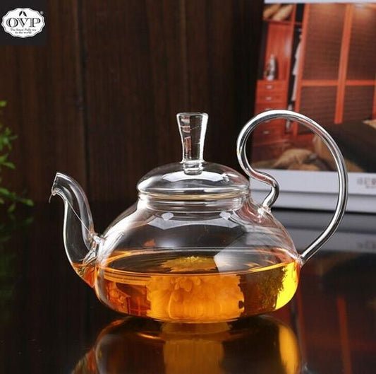 OVP Borosilicate Glass Pot - Old Village Puer 老寨古茶