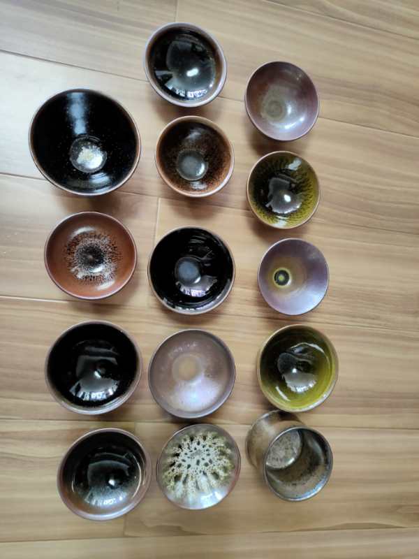 Tenmoku Cha-wan from Fujian China, Jianzhan Jian Ware,  建盏 品茗茶碗