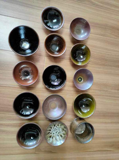Tenmoku Cha-wan from Fujian China, Jianzhan Jian Ware,  建盏 品茗茶碗