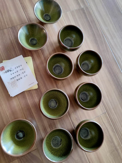 Tenmoku Cha-wan from Fujian China, Jianzhan Jian Ware,  建盏 品茗茶碗