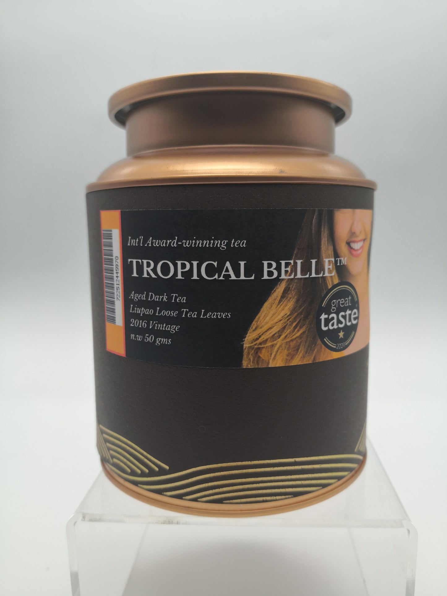 热带美人 · 六堡茶（广西黑茶）2016  OVP Tropical Belle® Premium Liu Pao Loose Tea Gift Tin | Great Taste Award 2020 U.K.