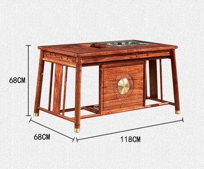 African rosewood Tea Table Set