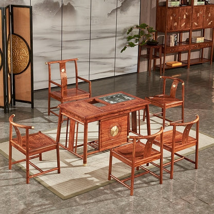 African rosewood Tea Table Set