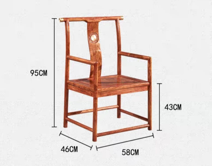 African rosewood Tea Table Set